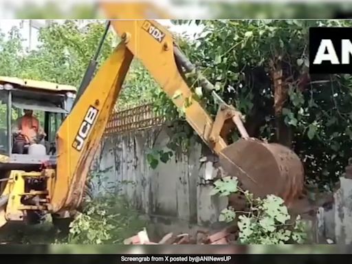 "Illegal" Resort Owned By Azam Khan's Family Demolished In Uttar Pradesh