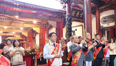 祀典大天后宮舉行秋祭大典 黃偉哲祈求國泰民安風調雨順