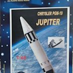 LO031克萊斯勒PGM-19木星中程彈道導彈1/48塑料拼裝靜態導彈模型