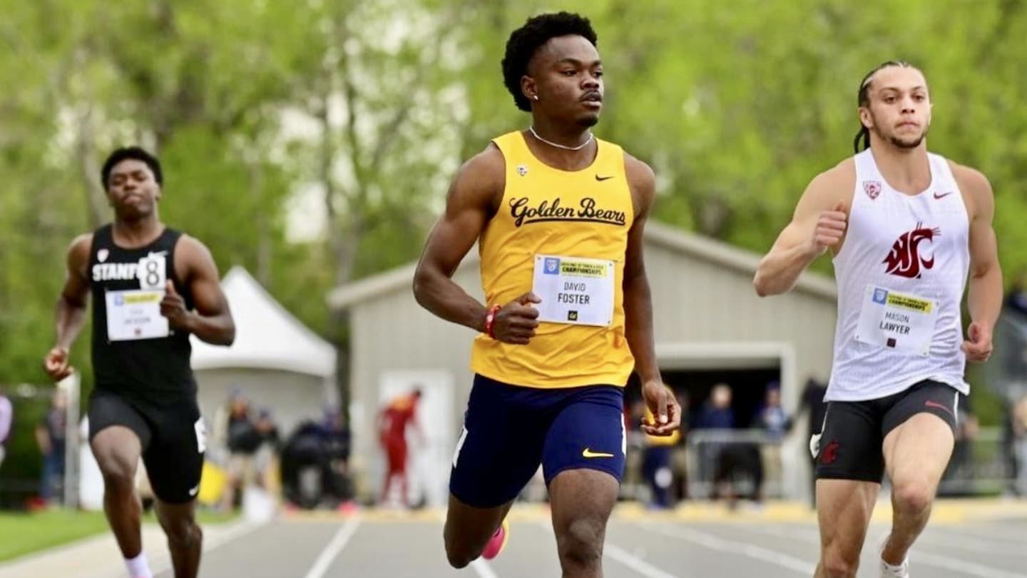 Cal's David Foster Into 100m Semifinals at Olympic Track Trials