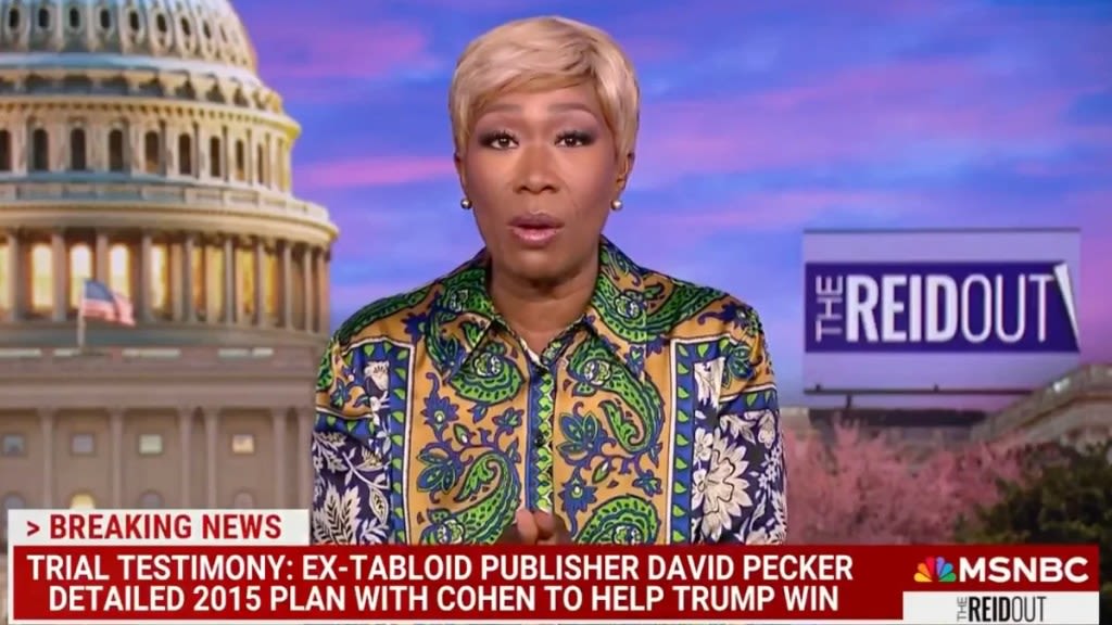 Joy Reid Says David Pecker ‘Idolized’ Trump and Making the Catch and Kill National Enquirer Deal Was a ‘Total Win-Win’ | Video