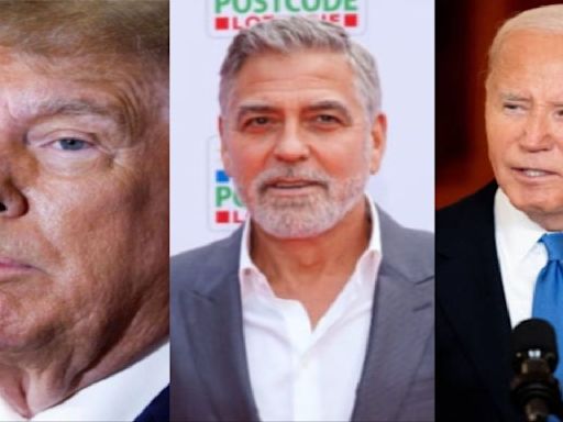 Donald Trump Calls George Clooney Unsuccessful Movie Actor As He Questions His Political Insight After Biden Op-Ed