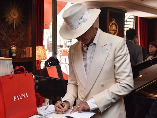 El empresario Alan Faena presentó un libro sobre su arte de vivir: “Sigo con ganas de empezar siempre de cero”