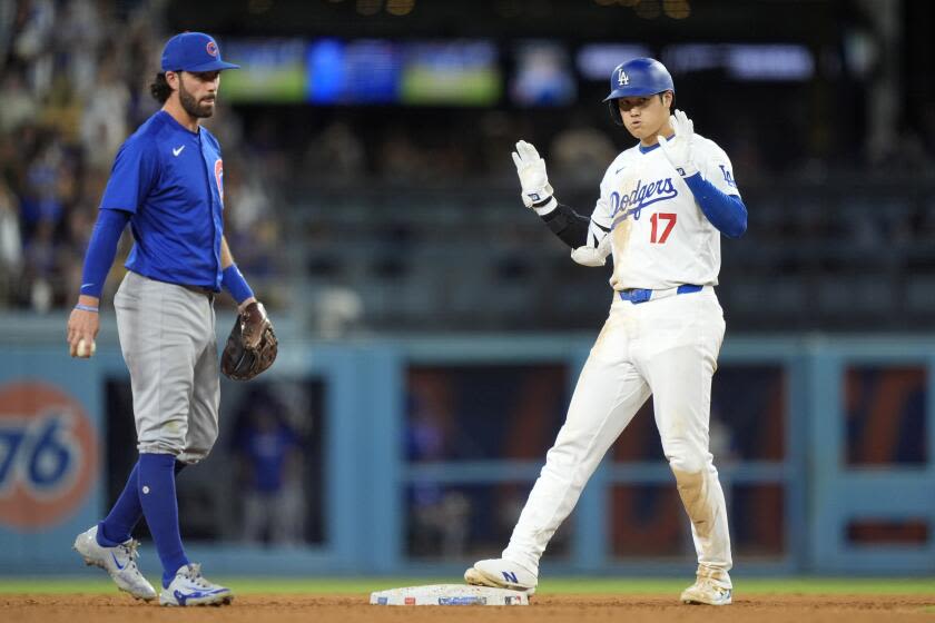 Dodgers' growing offensive struggles have a familiar feel in loss to Cubs