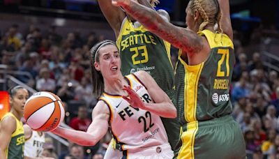 Caitlin Clark has the US talking, but not really about basketball