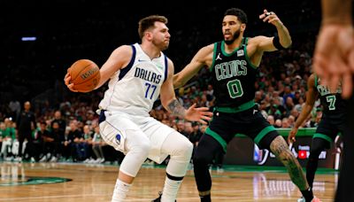 Celtics avoid collapse, defeat Mavericks to take 3-0 lead in NBA Finals: Game 3 highlights