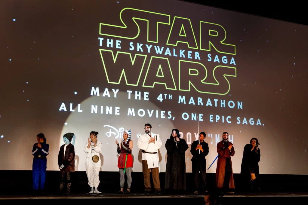 ‘Star Wars’ fans survive 22-hour, nine-movie marathon