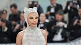 Doja Cat meows to every question in Met Gala interview while dressed as Karl Lagerfeld’s cat Choupette