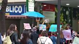 El colegio público San Juan de Ribera de València protesta por la falta de sombra en el patio escolar