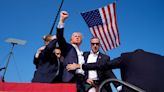 Trump punching air after assassination bid 'will see victory against weak Biden'
