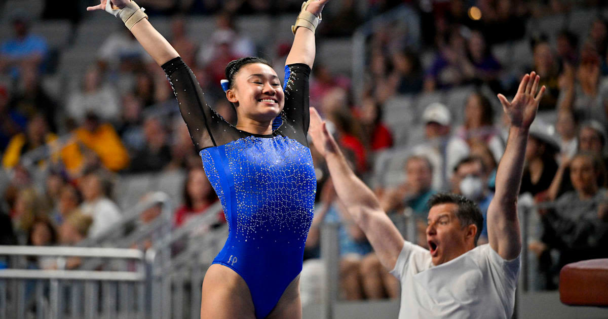 The three-time U.S. world team member on balance collegiate gymnastics and Olympic dreams