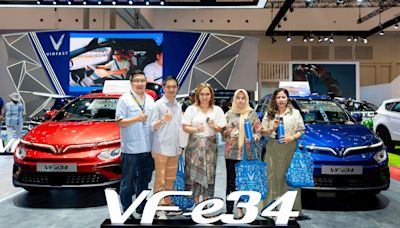 VinFast delivers first batch of VF e34 in Indonesia