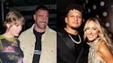 Sparks Fly in Taylor Swift and Travis Kelce's Double Date Photo With Brittany and Patrick Mahomes - E! Online