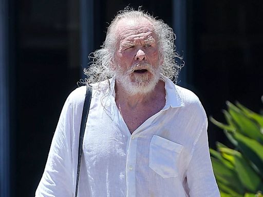 Nick Nolte, 83, makes a rare sighting at a grocery store in LA