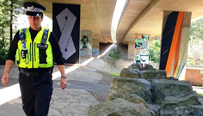 Police patrol Bournemouth gardens to tackle drug dealing