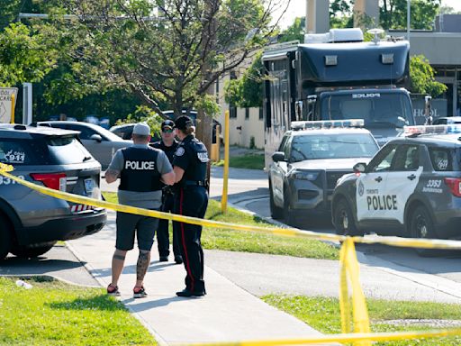 Three adults including suspected shooter are dead at office space near daycare center in Toronto