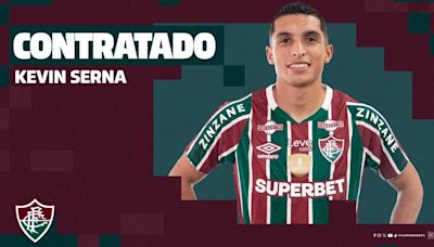 Kevin Serna fue anunciado como refuerzo de Fluminense tras su experiencia en Alianza Lima en Liga 1