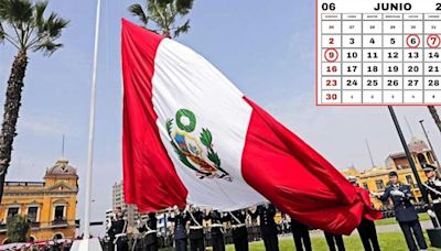 ¿Del 6 al 9 de junio habrá feriado largo en Perú? revisa lo que indica El Peruano sobre los días festivos