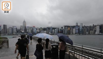 明日多雲有幾陣驟雨及雷暴 氣溫介乎28至32°C