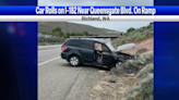 Drivers asked to use caution after rollover on on I-182 near Queensgate