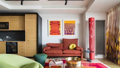 How Rabih Hage Designed A Spritzy, Retro-Inspired Canary Wharf Flat