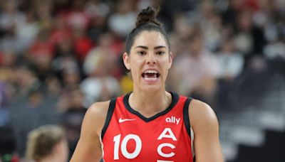 Aces' Kelsey Plum bounces back from two-point outing to lead blowout victory over Caitlin Clark, Fever