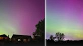 Northern Lights spotted all over UK as sky above Britain turns incredible purple