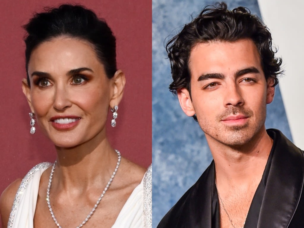 Demi Moore & Joe Jonas' Body Language Seems To Indicate Where Their Friendship Is Headed