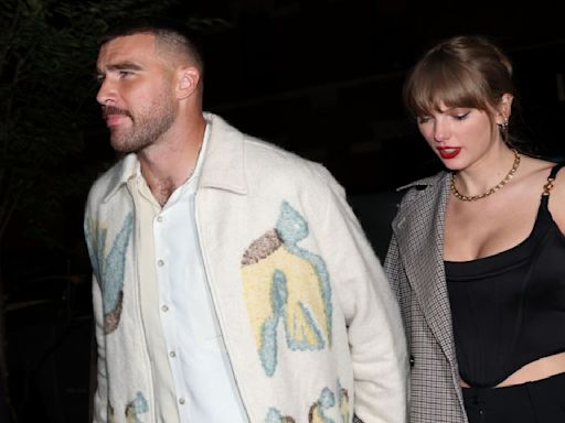 Travis Kelce and Taylor Swift Walks Off the Stage Together at Wembley Stadium After Eras Tour Concert