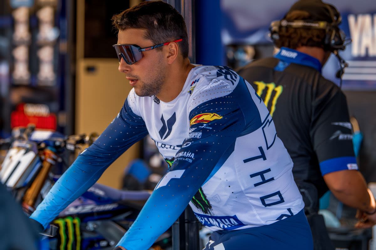 Yamaha: Nate Thrasher Qualifying Crash Results in Hematoma On Leg