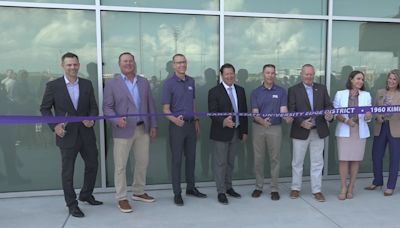 KSU Foundation and the community held ribbon cutting for new Edge District office building