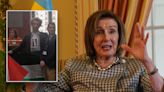 Pelosi university speech interrupted by anti-Israel agitators: 'Warmonger'