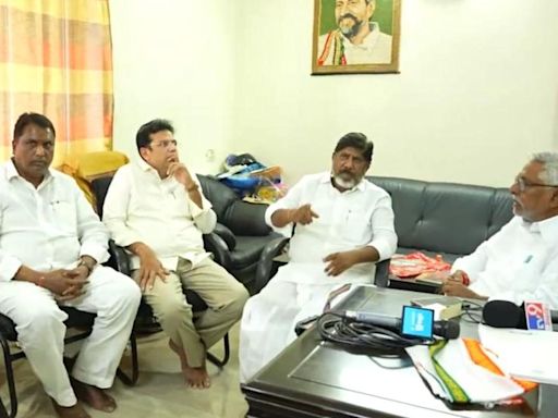 Bhatti, Sridhar Babu meet sulking Congress MLC Jeevan Reddy