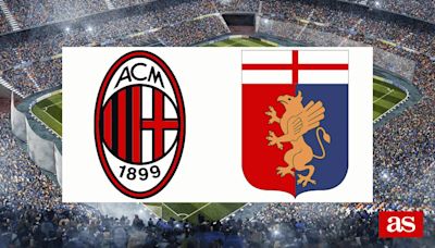 Milan vs Genoa: estadísticas previas y datos en directo | Serie A 2023/2024