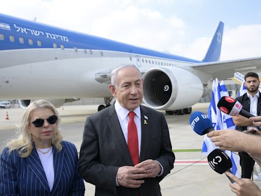 Netanyahu agradece apoyo de Biden a Israel antes de iniciar viaje rumbo a Washington