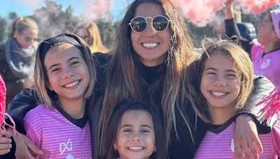 “¡Campeonas!”: la emociòn de Cinthia Fernández y Matías Defederico tras el triunfo de sus hijas