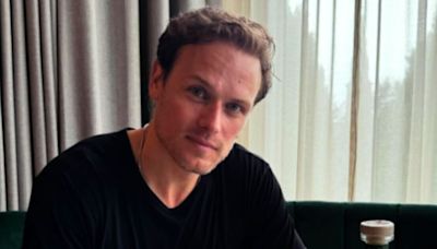 Outlander's Sam Heughan sends fans wild with latest snaps as he returns home