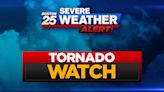 Tornado watch issued for parts of Massachusetts