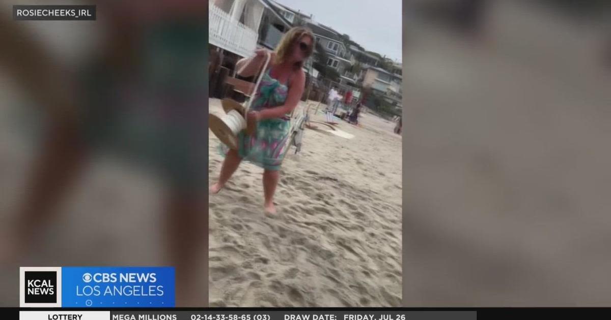 Viral video of homeowner sectioning off part of Laguna Beach from beachgoers sparks debate