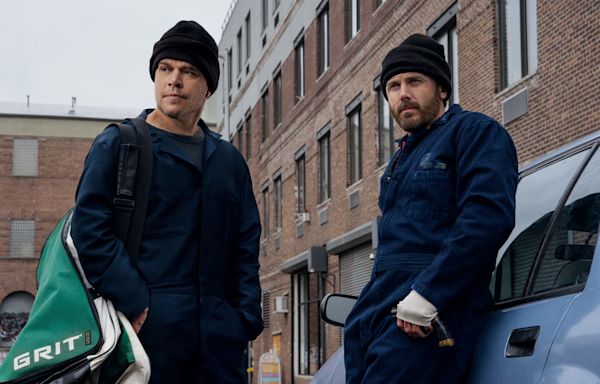 'The Instigators': Matt Damon, Casey Affleck lead muted comedy where Boston criminals want to flee to Montreal