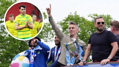 Norwich star Gibbs admits his Town fan dad has been 'insufferable' since promotion