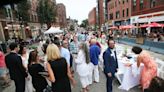 Portsmouth 400th lobster dinner takes over Congress Street. Here's how it looked.