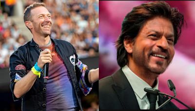 Coldplay singer Chris Martin is Shah Rukh Khan's fan and King Khan then decided to send him Indian music