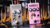 The Karen Speaker Manager guitar pedal will give you a new tone to speak to the manager with