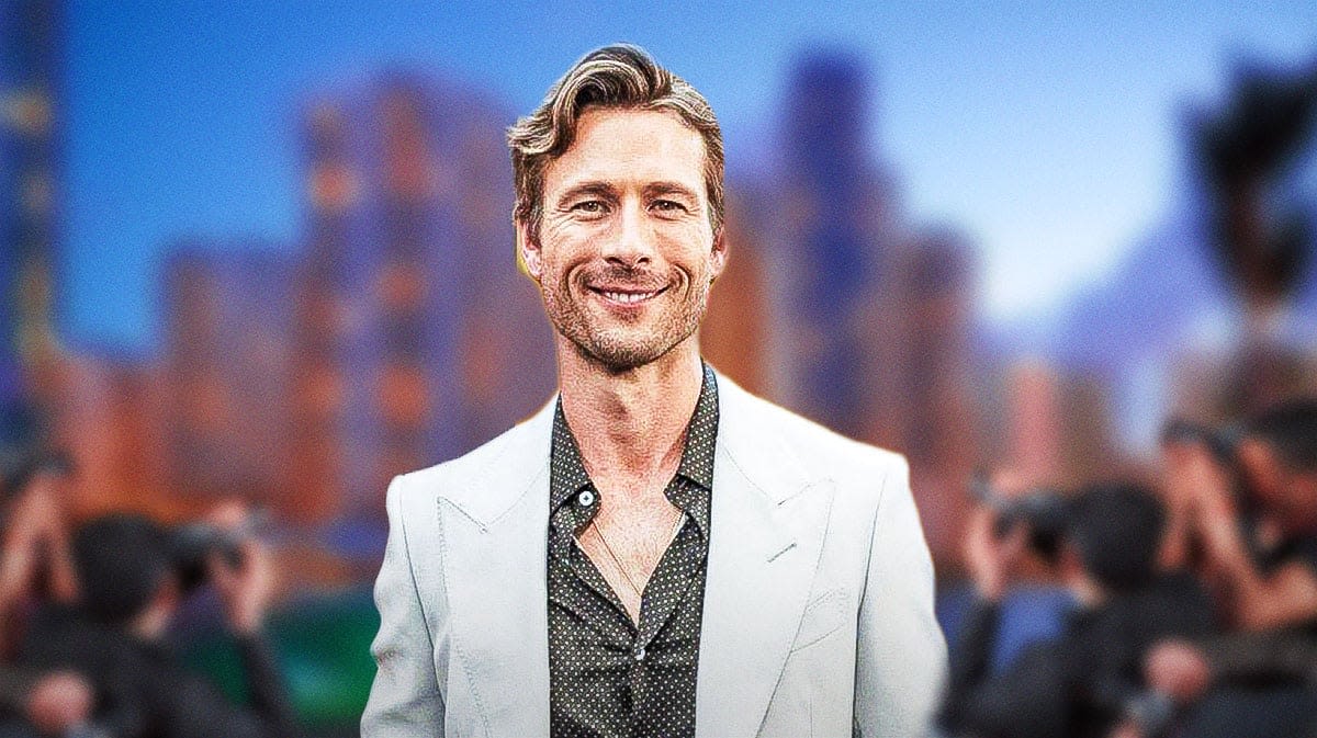 Glen Powell's parents hilariously troll him at Hit Man premiere