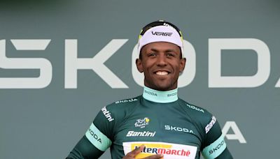 La bicicleta especial para Biniam Girmay por ganar el maillot verde del Tour de Francia