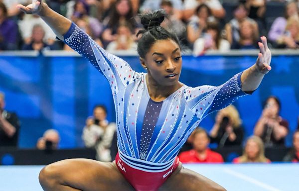 Simone Biles Makes Epic Comeback With Taylor Swift-Inspired Floor Routine