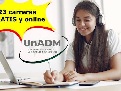 Universidad Abierta y a Distancia de México abre convocatoria 2024: ¡hay 23 carreras gratis en línea!