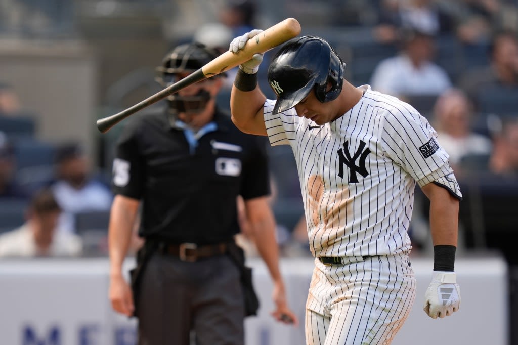 Yankees’ bats produce too little, too late in loss to Rays