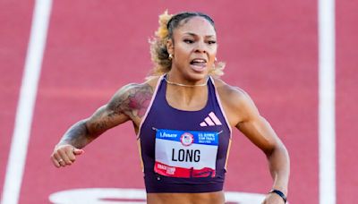 Sprinter McKenzie Long advances to final of 200 meters at Olympic trials with mom in her heart